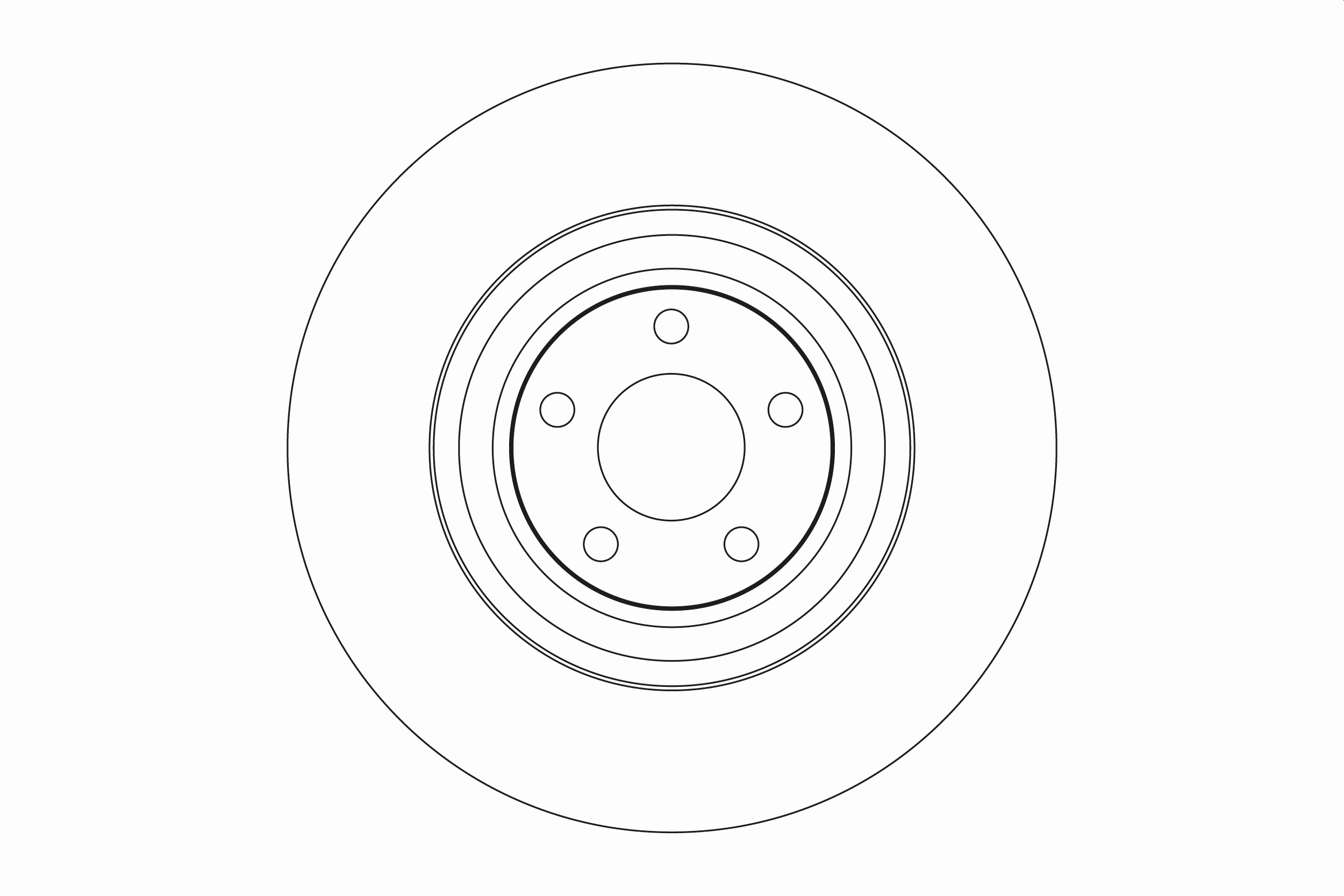TRW féktárcsa - DF4268S - TothCarparts