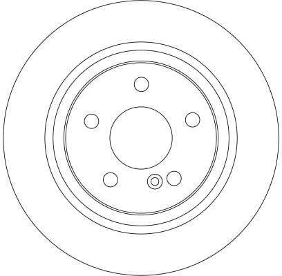 TRW féktárcsa - DF4270 - TothCarparts