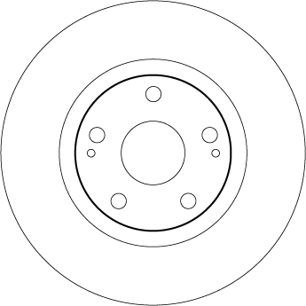 TRW féktárcsa - DF4415 - TothCarparts