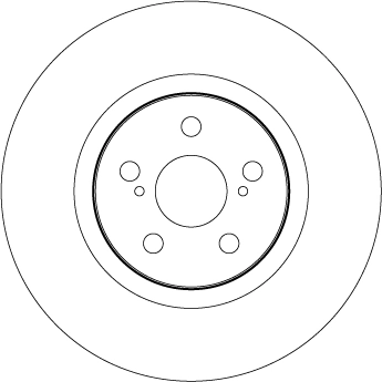 TRW féktárcsa - DF4445S - TothCarparts