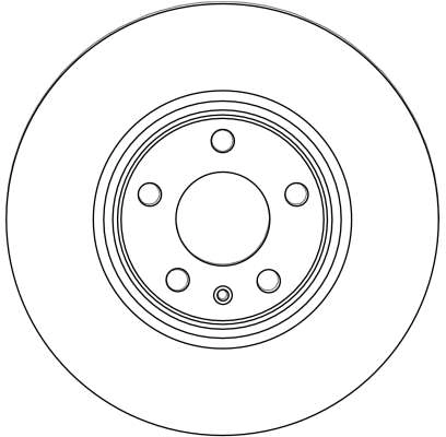 TRW féktárcsa - DF4470 - TothCarparts