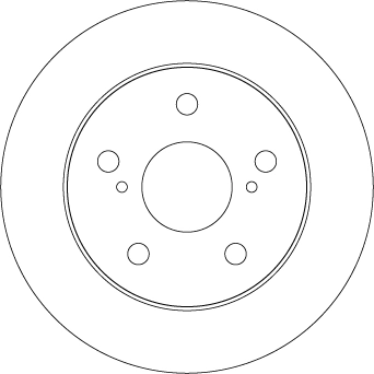 TRW féktárcsa - DF4811 - TothCarparts