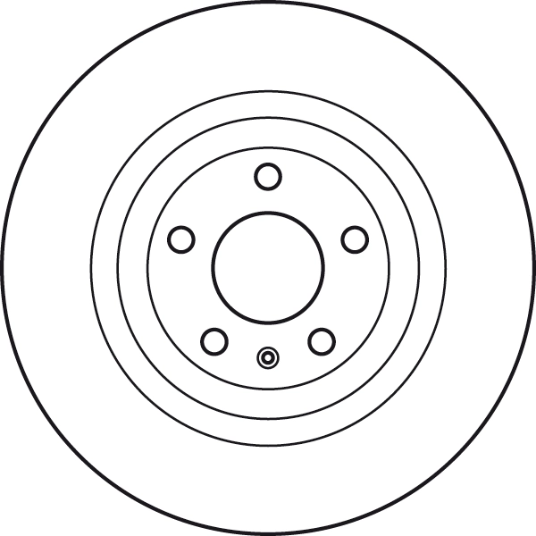 TRW féktárcsa - DF4818S - TothCarparts
