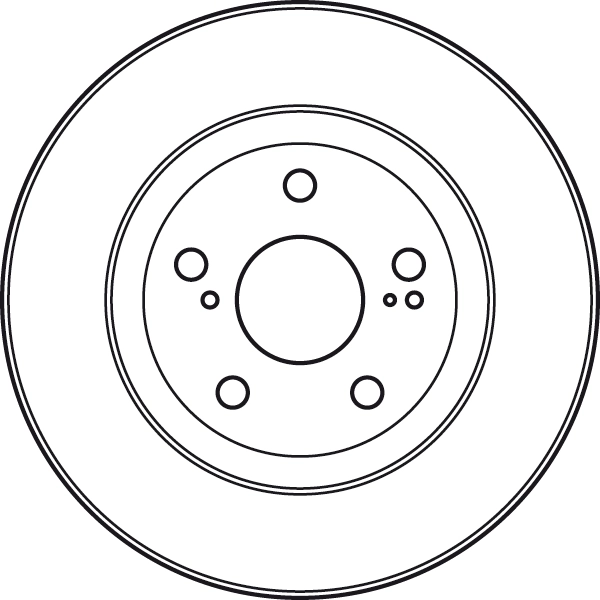 TRW féktárcsa - DF4828S - TothCarparts