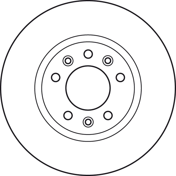 TRW féktárcsa - DF4848S - TothCarparts