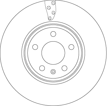 TRW féktárcsa - DF4866S - TothCarparts