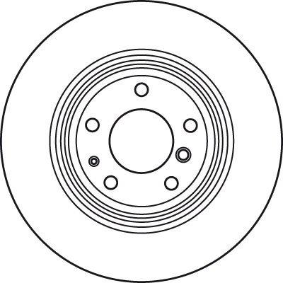 TRW féktárcsa - DF4891 - TothCarparts