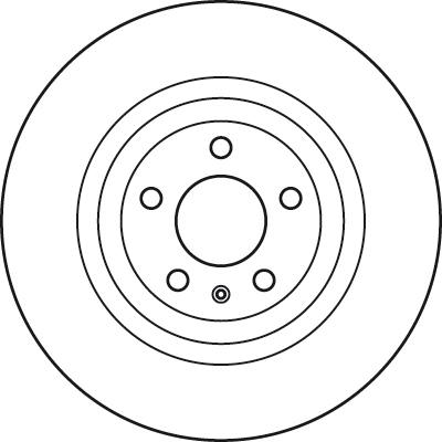 TRW féktárcsa - DF4893S - TothCarparts
