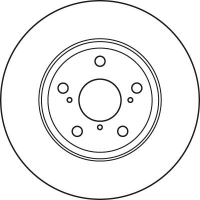 TRW féktárcsa - DF4939S - TothCarparts
