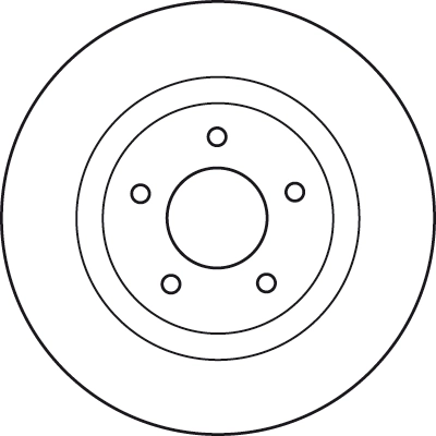 TRW féktárcsa - DF4964 - TothCarparts