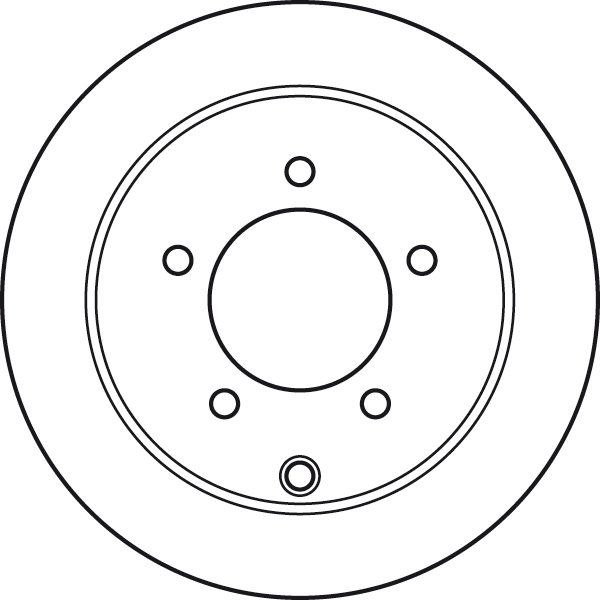 TRW féktárcsa - DF4973 - TothCarparts
