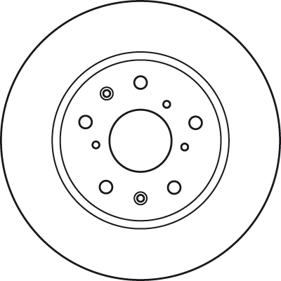 TRW féktárcsa - DF4975 - TothCarparts