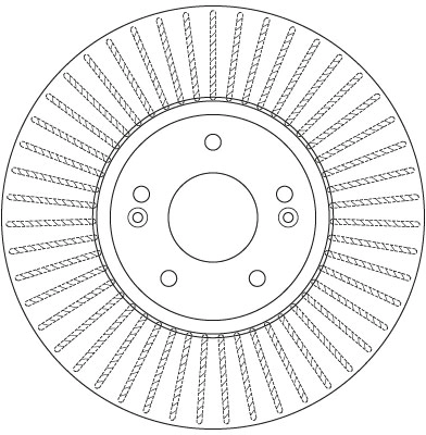 TRW féktárcsa - DF6222 - TothCarparts