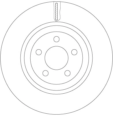 TRW féktárcsa - DF6244S - TothCarparts