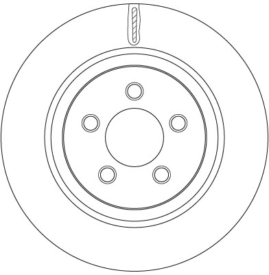 TRW féktárcsa - DF6263 - TothCarparts