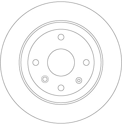 TRW féktárcsa - DF6360 - TothCarparts
