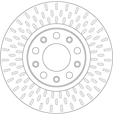 TRW féktárcsa - DF6450 - TothCarparts