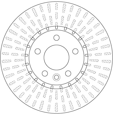 TRW féktárcsa - DF6499S - TothCarparts