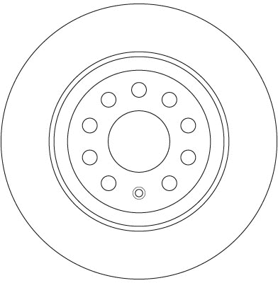 TRW féktárcsa - DF6504 - TothCarparts
