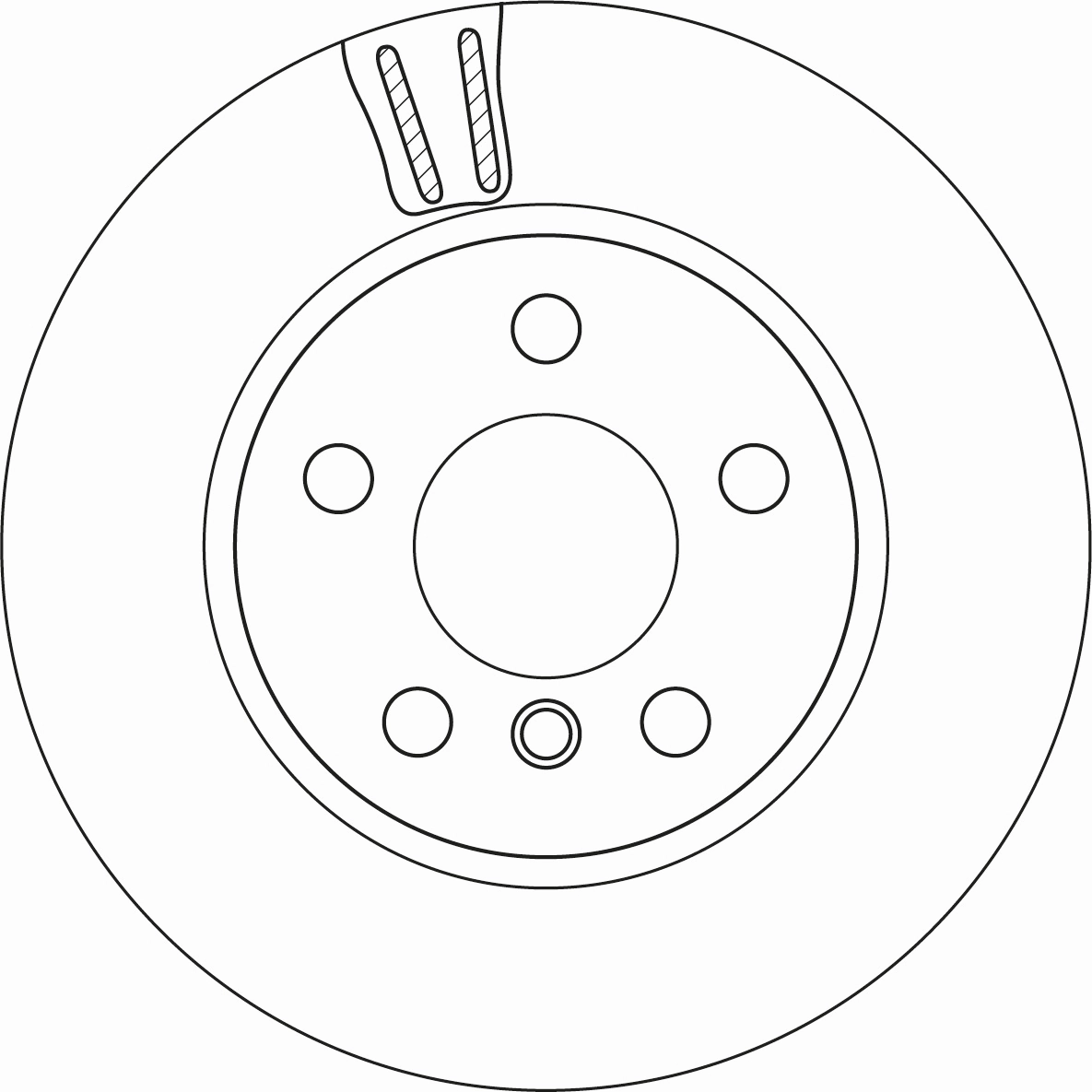 TRW féktárcsa - DF6715 - TothCarparts