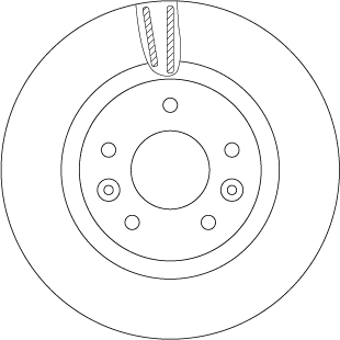 TRW féktárcsa - DF6786 - TothCarparts