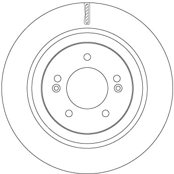 TRW féktárcsa - DF6959 - TothCarparts