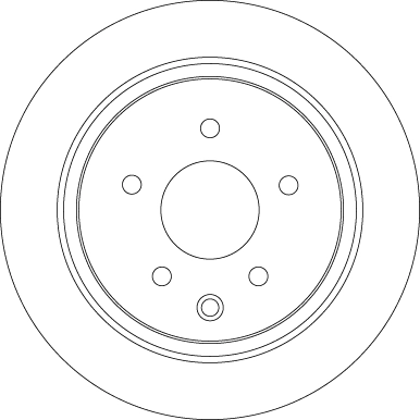 TRW féktárcsa - DF7369 - TothCarparts