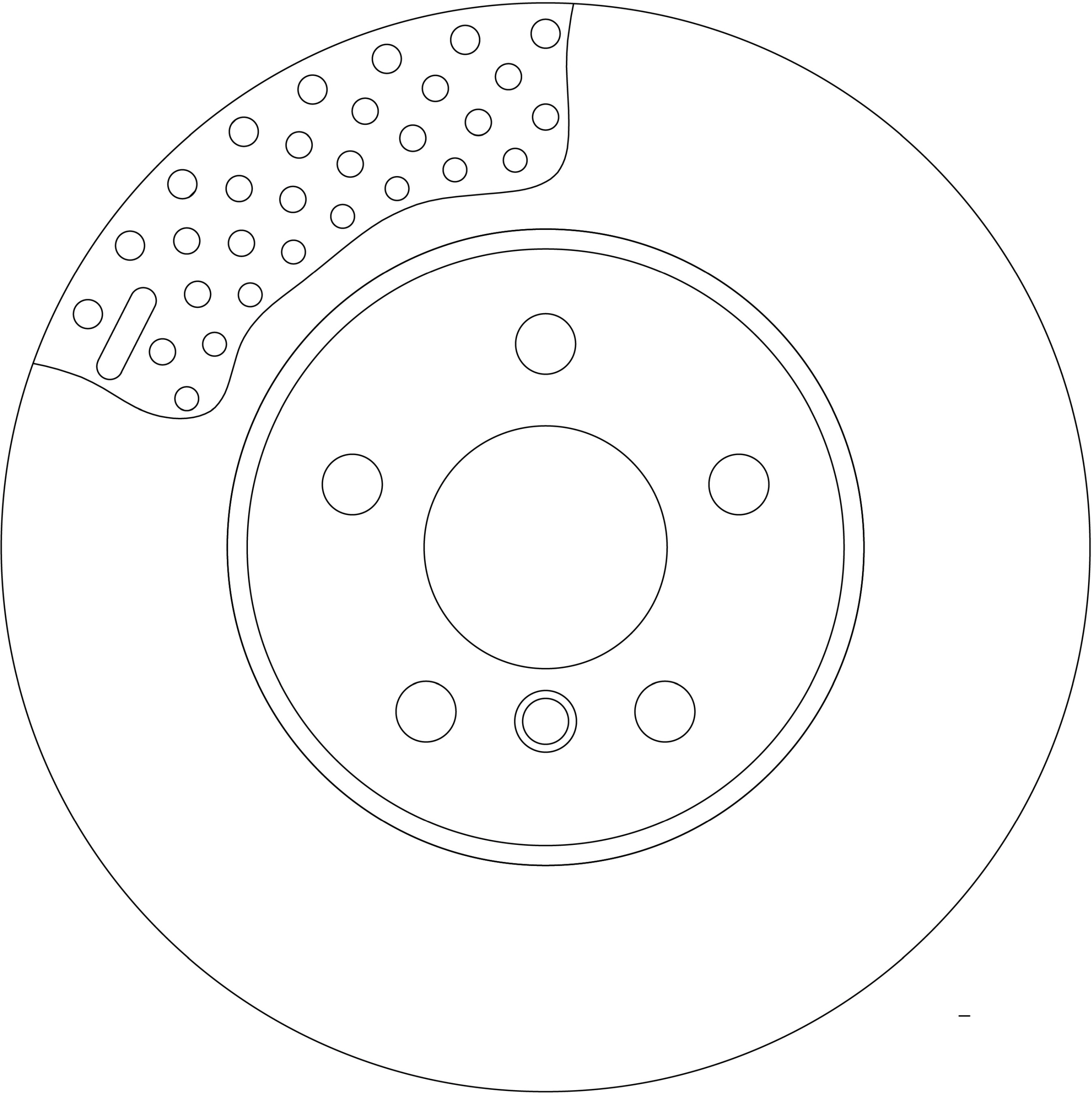 TRW féktárcsa - DF8601S - TothCarparts