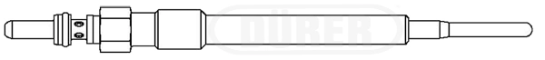 DÜRER izzítógyertya - DG54120 - TothCarparts