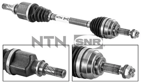 SNR hajtótengely - DK55.080 - TothCarparts