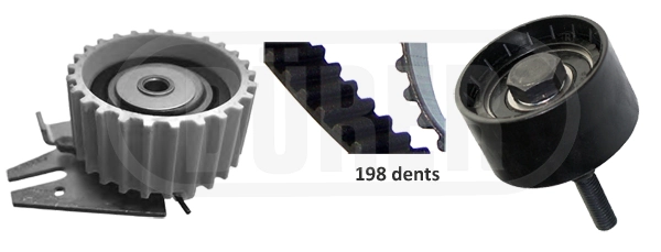 DÜRER Fogasszíjkészlet - DK631134 - TothCarparts