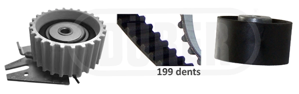 DÜRER Fogasszíjkészlet - DK731134 - TothCarparts