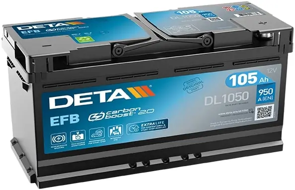 DETA Indító akkumulátor - DL1050 - TothCarparts