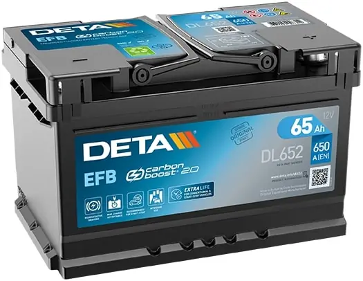 DETA Indító akkumulátor - DL652 - TothCarparts
