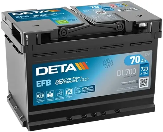 DETA Indító akkumulátor - DL700 - TothCarparts