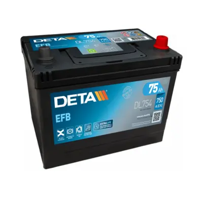 DETA Indító akkumulátor - DL754 - TothCarparts