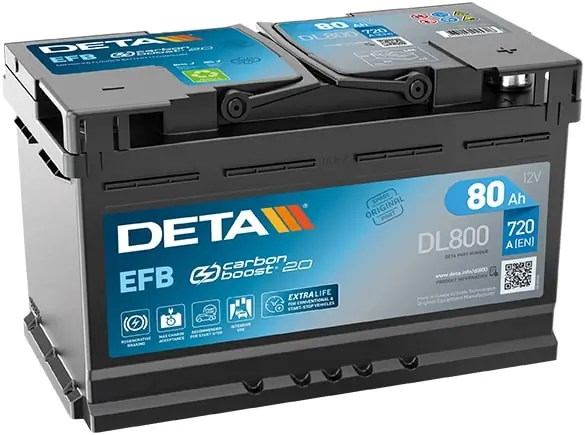 DETA Indító akkumulátor - DL800 - TothCarparts
