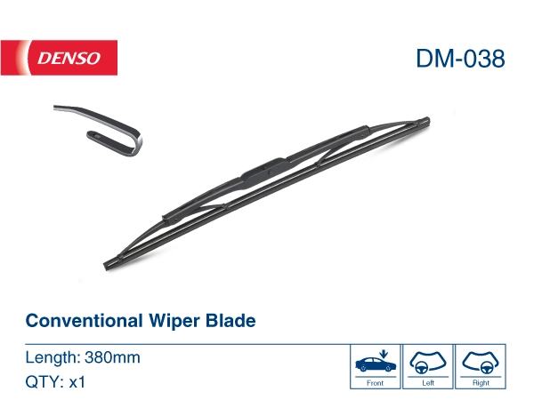 DENSO törlőlapát - DM-038 - TothCarparts