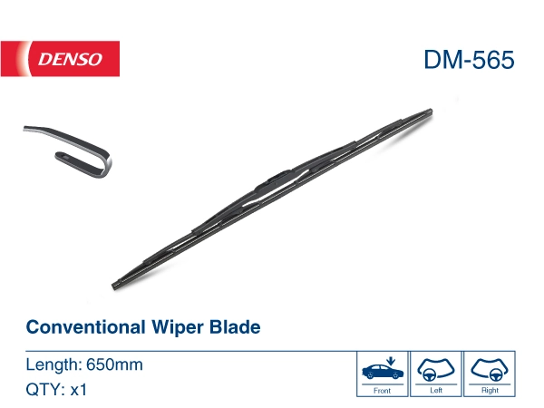 DENSO törlőlapát - DM-565 - TothCarparts