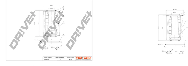 Dr!ve+ olajszűrő - DP1110.11.0117 - TothCarparts