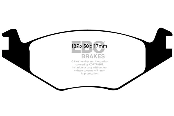 EBC Brakes fékbetétkészlet, tárcsafék - DP21084 - TothCarparts