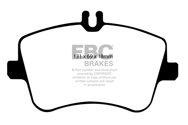 EBC Brakes fékbetétkészlet, tárcsafék - DP21365 - TothCarparts