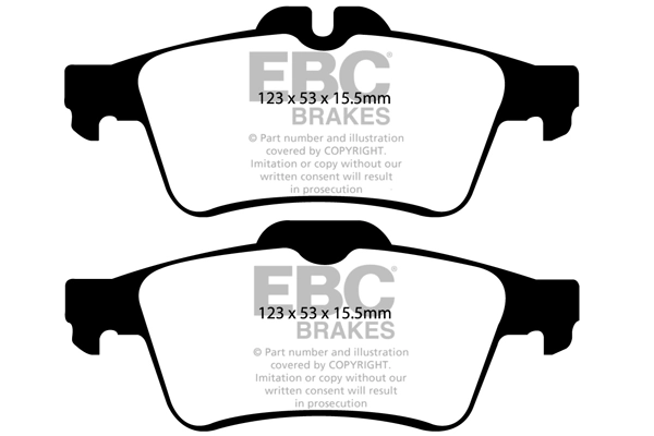 EBC Brakes fékbetétkészlet, tárcsafék - DP21749 - TothCarparts