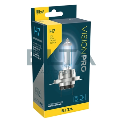 ELTA AUTOMOTIVE izzó, főfényszóró - EBH7BLUETR - TothCarparts