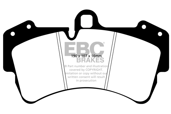 EBC Brakes fékbetétkészlet, tárcsafék - DP51473NDX - TothCarparts