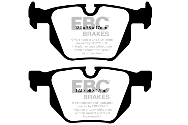 EBC Brakes fékbetétkészlet, tárcsafék - DP51588NDX - TothCarparts