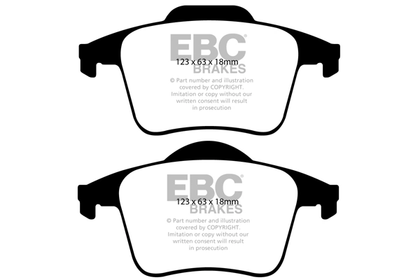 EBC Brakes fékbetétkészlet, tárcsafék - DP61680 - TothCarparts