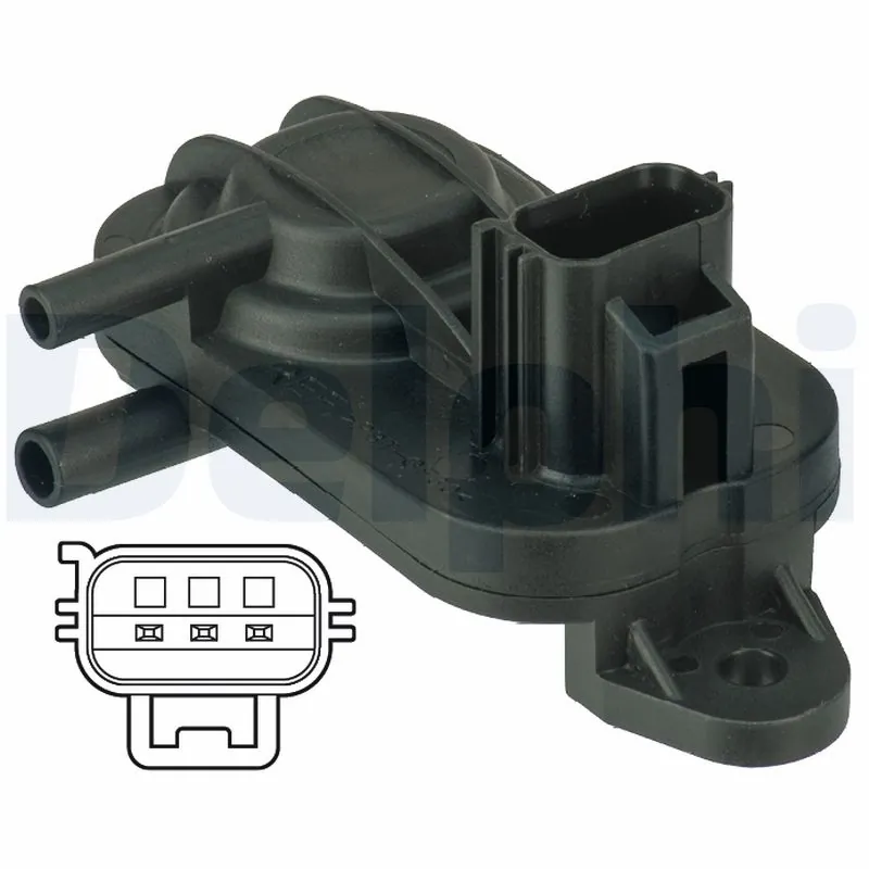 DELPHI Érzékelő, kipufogógáz-nyomás - DPS00010 - TothCarparts