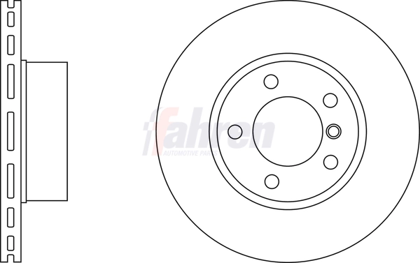 Fahren féktárcsa - FBD6248 - TothCarparts