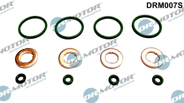 Dr.Motor Automotive Tömítéskészlet, befecskendező fúvóka - DRM007S - TothCarparts